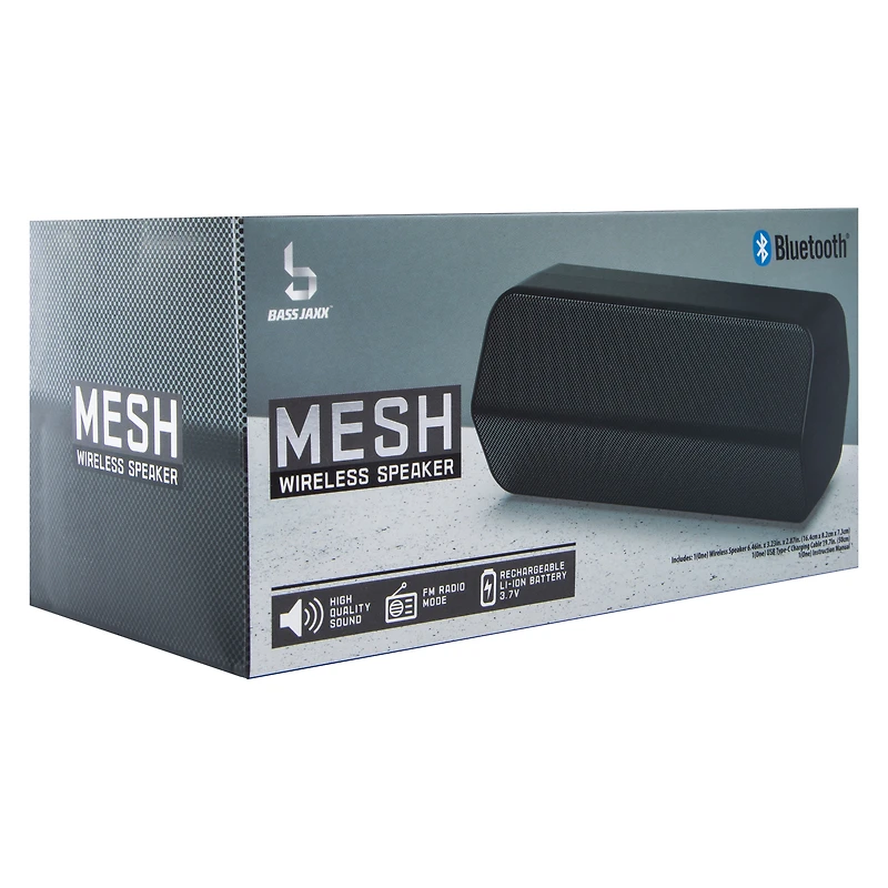 Mesh Wireless Speaker 6.46in