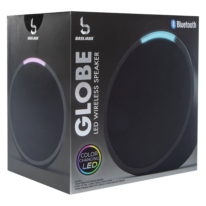 Globe Half Sphere LED Wireless Speaker 5.12in x