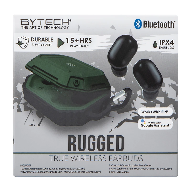 Rugged True Wireless Earbuds