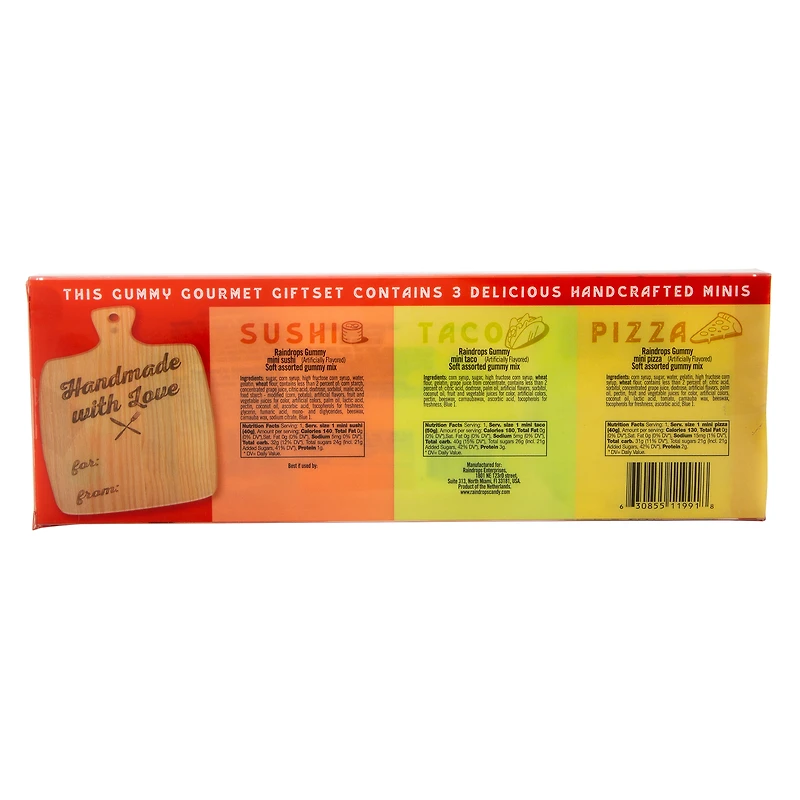 Raindrops® Soft Assorted Gummy Gourmet Gift Set 4.6oz