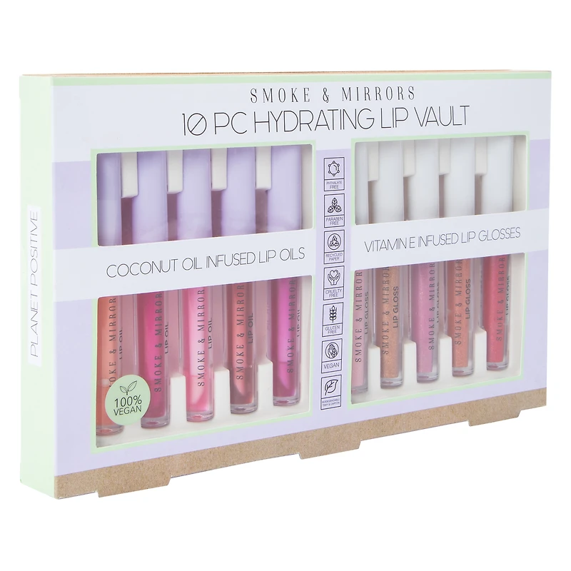 Smoke & Mirrors Hydrating Lip Vault Set 10-Count