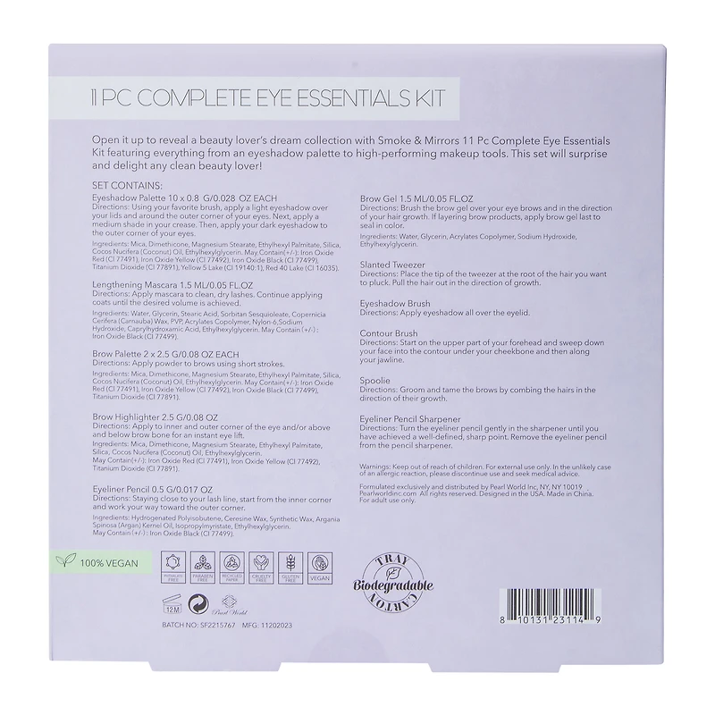 Complete Eye Essentials Kit 11-Piece