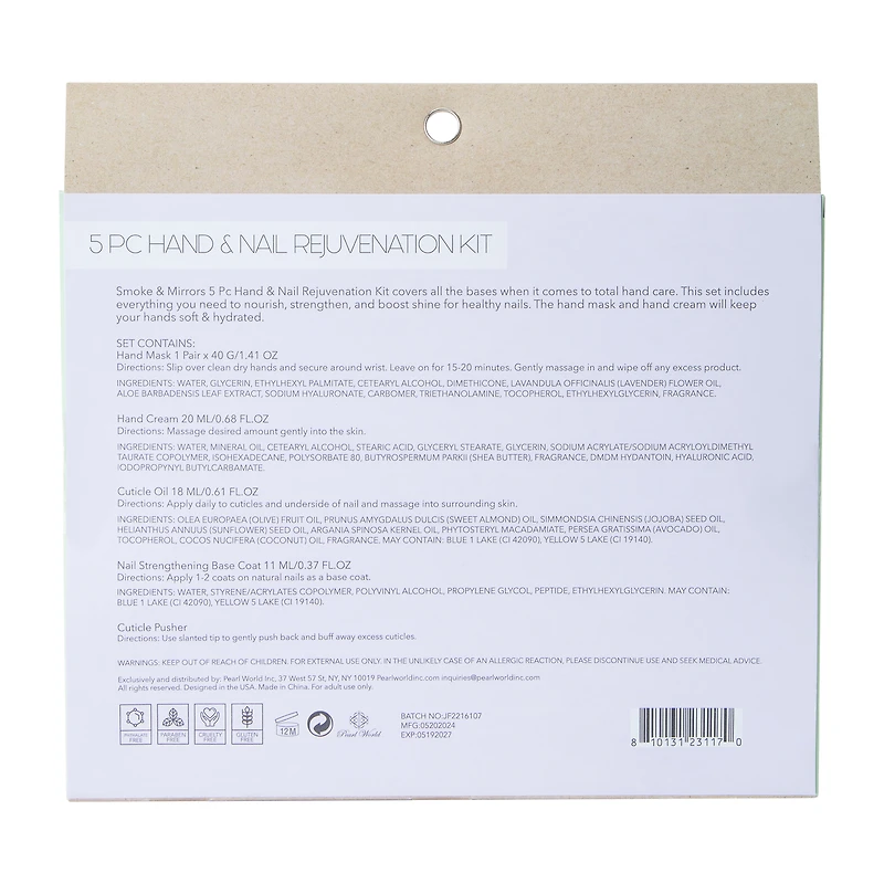Smoke & Mirrors Hand & Nail Rejuvenation Kit 5-Pack