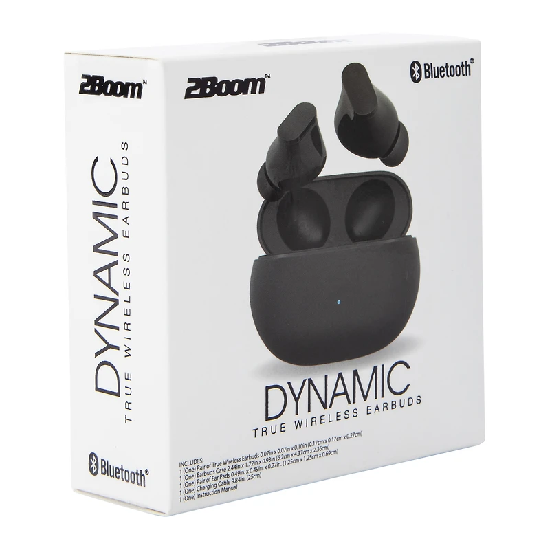 2Boom™ Dynamic True Wireless Earbuds