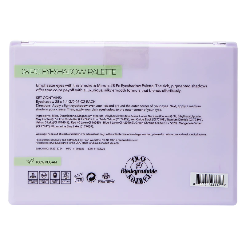 Eyeshadow Palette 28-Count - Girl, You're A Natural!