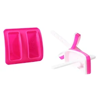 Fruit-Shaped Popsicle Molds 2-Count