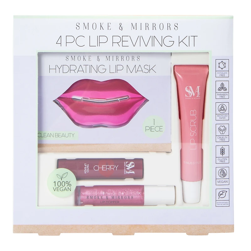 Smoke & Mirrors Lip Reviving Kit 4-Piece