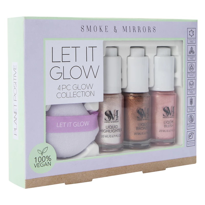 Let It Glow 4-Piece Contouring Makeup Set