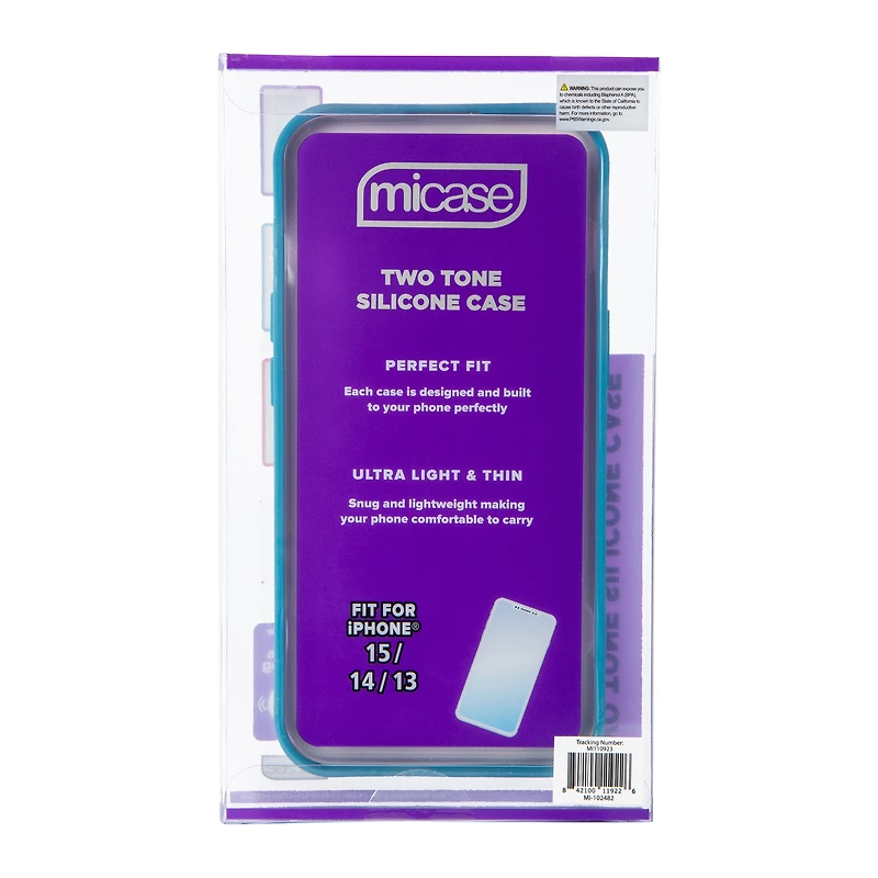 iPhone 15®/14® Silicone Cutout Phone Case