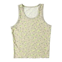 Printed Pajama Tank Top