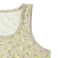 Printed Pajama Tank Top