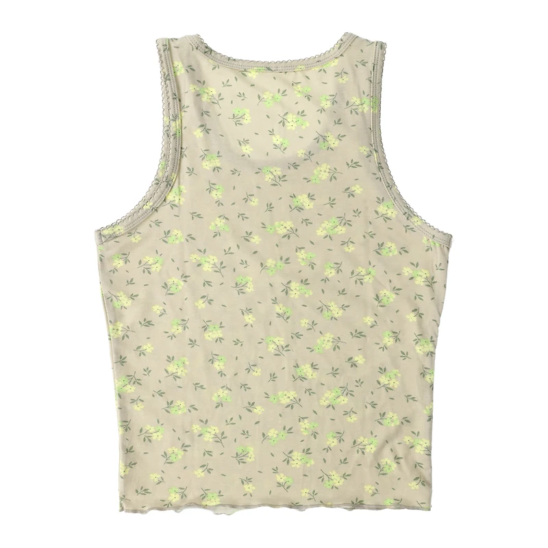 Printed Pajama Tank Top