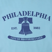 'Philadelphia City Of Brotherly Love' Liberty Bell Graphic Tee