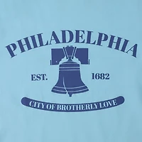 'Philadelphia City Of Brotherly Love' Liberty Bell Graphic Tee