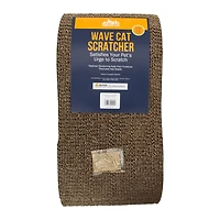 Wave Cat Scratcher With Catnip 17.75in x 9.5in