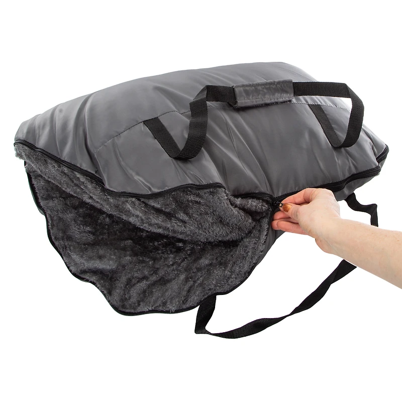 Zip-Up Pet Travel Bed