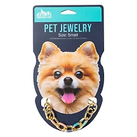 Epoxy Link Chain Pet Jewelry
