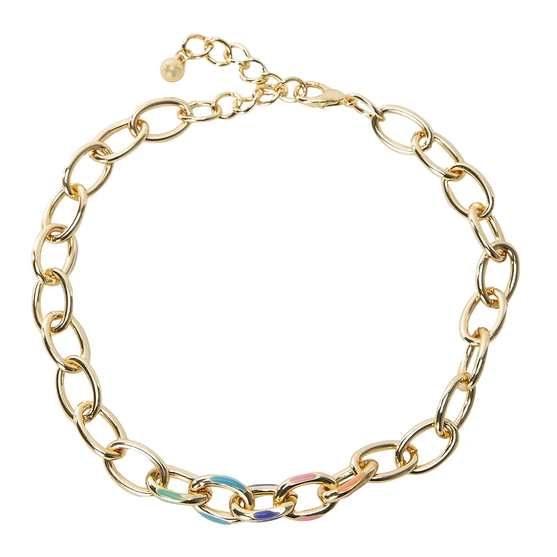 Epoxy Link Chain Pet Jewelry - Medium