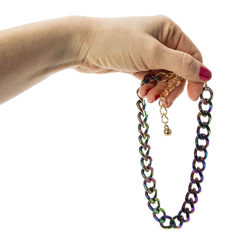 Iridescent Chain Pet Jewelry - Small