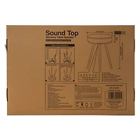 Wireless Bluetooth® Table Top Speaker With Legs 24in x 14.56in