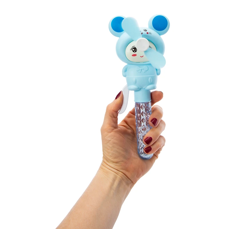 Bubble Wand Fan With Solution 4in x 8.5in