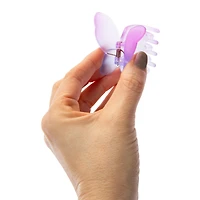 Frosted Butterfly Claw Clips 2-Count