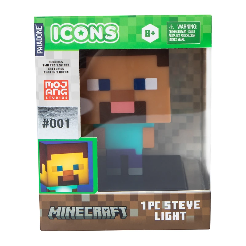 Paladone® Icons Minecraft Steve Light