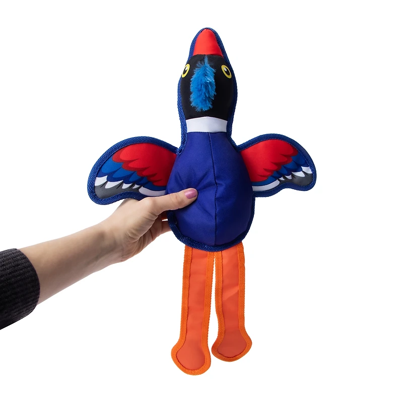 Pawsitively Fun! Oxford Plush Duck Pet Toy