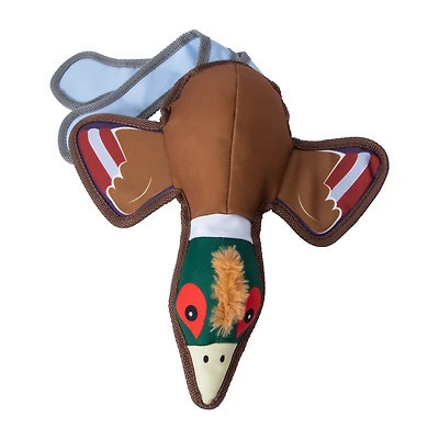 Pawsitively Fun! Oxford Plush Duck Pet Toy