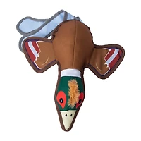 Pawsitively Fun! Oxford Plush Duck Pet Toy