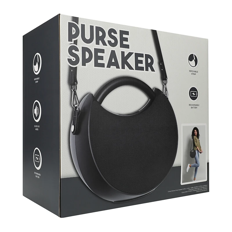 Wireless Purse Speaker 10.44in x 9.80in