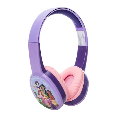 Disney Princess Kid-Safe Bluetooth® Wireless Headphones