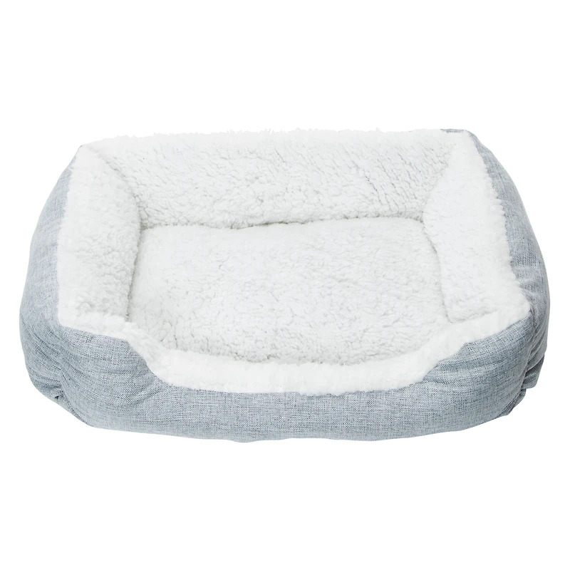Solid Cuddler Pet Bed 20in x 16in