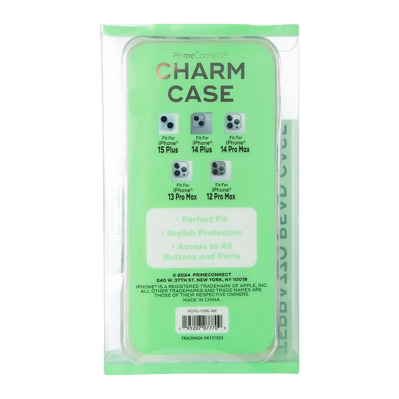 iPhone 15 Plus®/14 Pro Max® Terrazzo  Phone Case With Beaded Strap