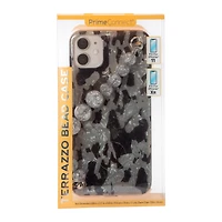 iPhone 11®/Xr® Terrazzo  Phone Case With Beaded Strap