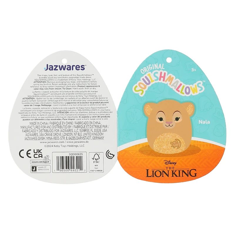 Disney The Lion King Glitter Squishmallows 6.5in