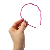 Assorted Plastic Headbands 5-Count