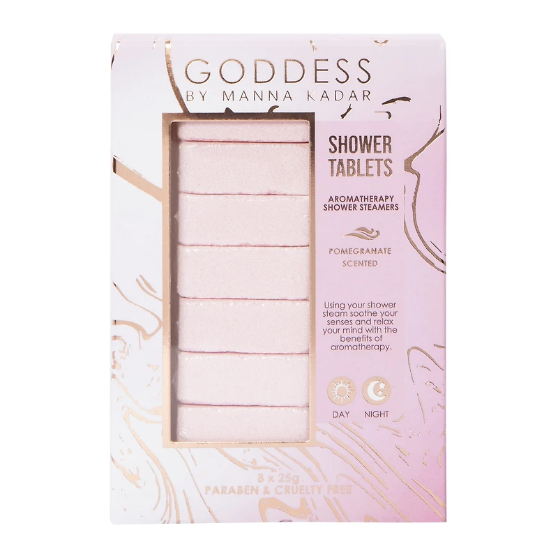 Goddess By Manna Kadar Aromatherapy Shower Steamer Tablets 8-Count