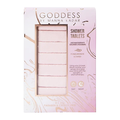 Goddess By Manna Kadar Aromatherapy Shower Steamer Tablets 8-Count