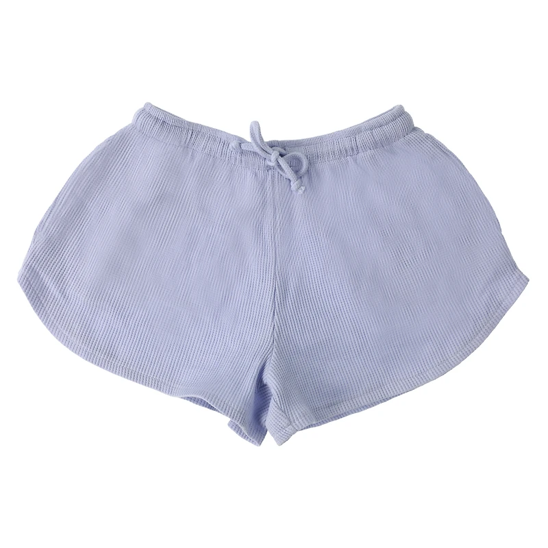 Solid Waffle Shorts