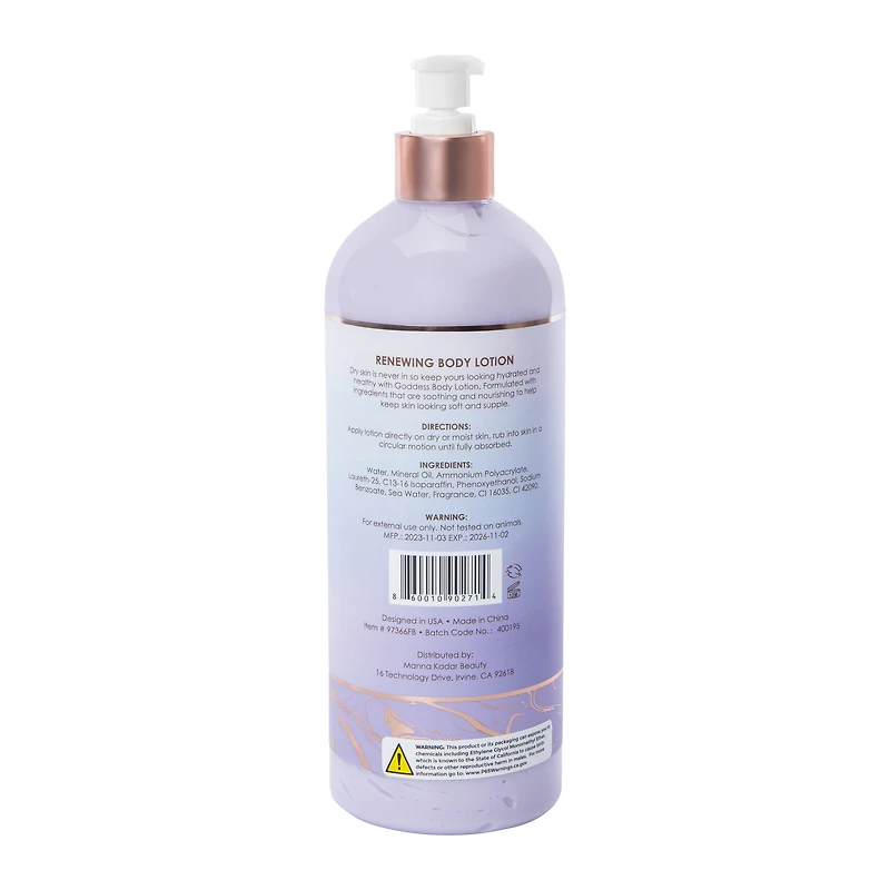 Goddess By Manna Kadar Renewing Body Lotion 25.3oz