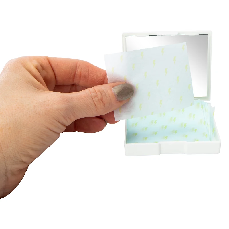 Danielle Creations® Oil Blotting Sheets & Mirror 50-Sheets