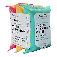 Danielle Creations® Facial Cleansing Wipes 3-Count