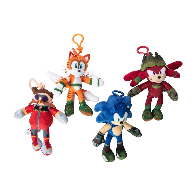 Netflix Sonic Prime™ Clip-On Plush (Styles May Vary)