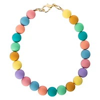 Rainbow Beaded Small Pet Jewelry 14in