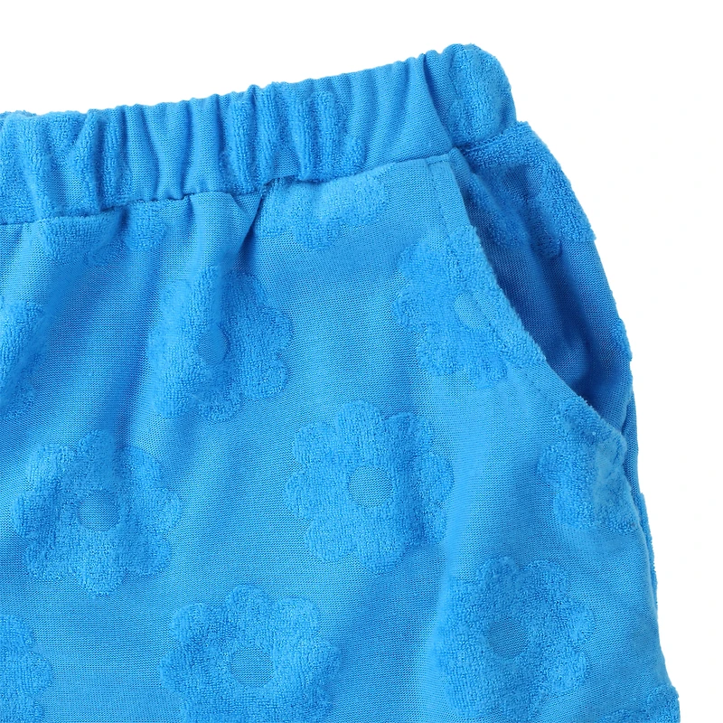 Flower Terry Shorts
