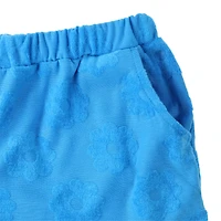 Flower Terry Shorts