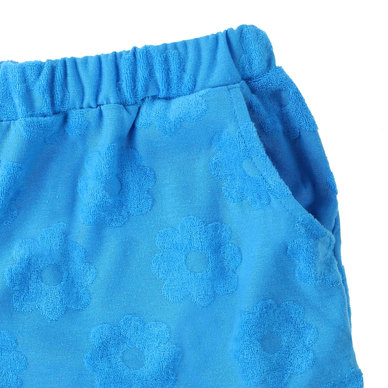 Flower Terry Shorts