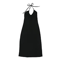 Ribbed Halter Maxi Dress