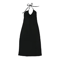 Ribbed Halter Maxi Dress